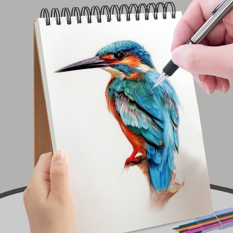 Metalna automatska olovka 0,5/0,7/0,9 mm ivice, protuklizni mekani set, ručka za držanje, aktivna olovka, mehaničko crtanje, pribor za skiciranje