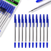 10 kom. 0,7 mm Bullet Kemijska olovka Uredska kemijska olovka Poklon za učenike Školski uredski pribor Dugotrajno dugotrajno pisanje