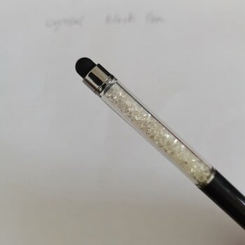 Πακέτο στυλό Crystal Ballpoint, 2 σε 1, Slim, Bling, Glitter, Diamond, Capacitive, Writing