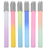 6 vnt Art Aliuminio įvairių spalvų pieštukų ilgintuvas – pieštukų ilgintuvo laikiklis spalvotiems pieštukams įprastose studentų raštinės reikmenyse