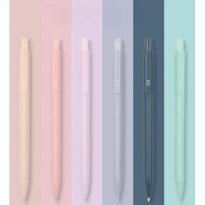 6 kom/set automatska olovka za pisanje 0,5 mm mehanička olovka školski pribor Modni Macaron pribor za pisanje