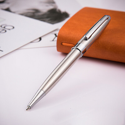 Modne rotirajuće metalne kemijske olovke Lasersko rezbarenje Personalizirani logotip Uredski dodaci Darovi za rođendanske zabave Studentski pribor