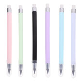 6 kom vječne olovke olovke za crtanje metalne beskonačne vječne plastične olovke bez tinte