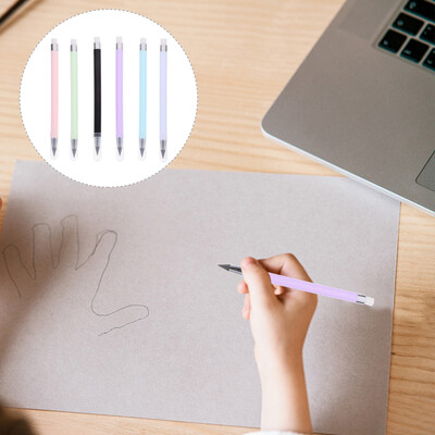 6 kom vječne olovke olovke za crtanje metalne beskonačne vječne plastične olovke bez tinte