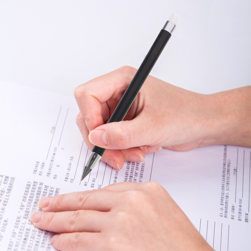 6 kom vječne olovke olovke za crtanje metalne beskonačne vječne plastične olovke bez tinte