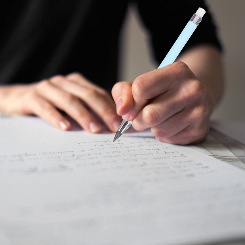 6 kom vječne olovke olovke za crtanje metalne beskonačne vječne plastične olovke bez tinte