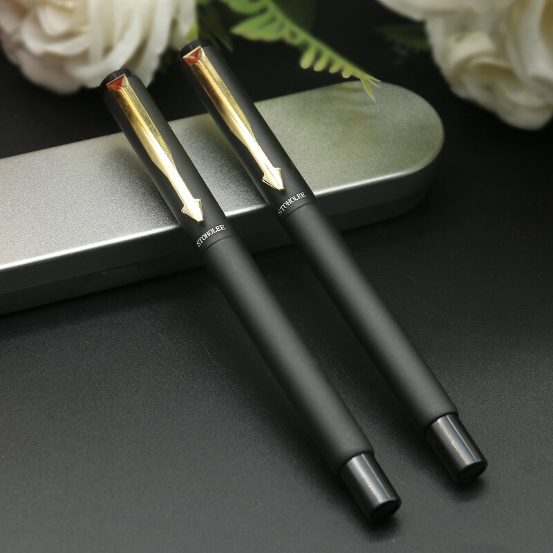 2 buc. Pix nou, marca STOHOLEE, papetărie, stilou cu role, rechizite de birou, stilou cu cerneală, la fel ca stiloul cu bilă Parker