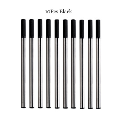 Visokokvalitetna puna metalna valjana kemijska olovka Uredska poslovna muška olovka za pisanje s potpisom Školski pribor za učenike