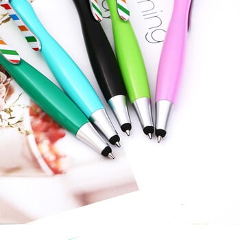 Στυλό Kawaii Cute Doll Ballpoint with Touch Screen Stylus 0,5mm Μαύρο μελάνι Gel στυλό για κορίτσι αγόρι Παιδικό στυλό γραφής Παιδικά δώρα