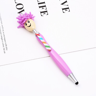 Kawaii slatka kemijska olovka sa zaslonom osjetljivim na dodir, 0,5 mm gel olovke s crnom tintom za djevojčice i dječake, dječje olovke za pisanje, dječji darovi