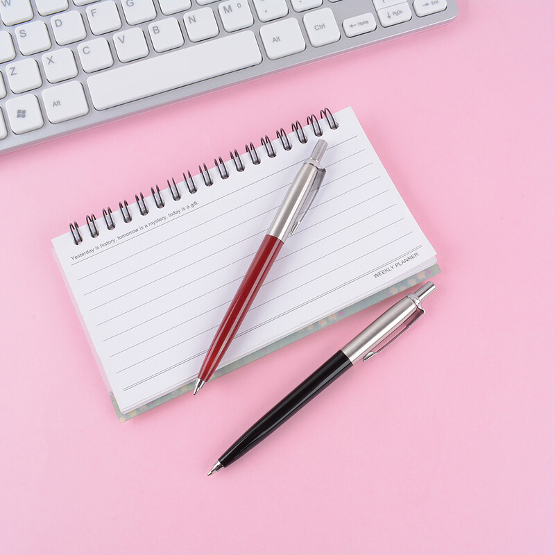 Химикалка Офис Търговска преса Метални химикалки Детски учители Подарък Автоматични химикалки за училище