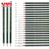 3 kom Uni drvene olovke 9800 Slikarstvo B/HB/2B/3B/4B/7B/10B/2H/3H/8H/F Studentsko skiciranje Standardne olovke Potrepštine za umjetnost