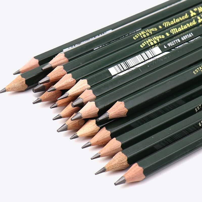 3 kom Uni drvene olovke 9800 Slikarstvo B/HB/2B/3B/4B/7B/10B/2H/3H/8H/F Studentsko skiciranje Standardne olovke Potrepštine za umjetnost