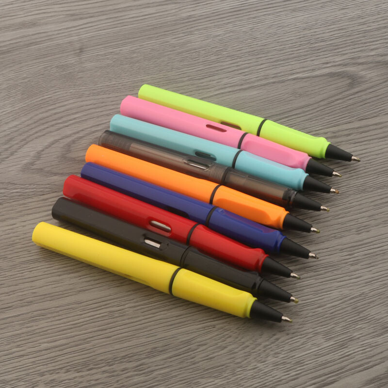 1kom Kemijska olovka + 8 punjenja Gel olovka s crnom plavom crvenom tintom Vrh 0,5 mm roler olovka Školski uredski pribor Pismarica