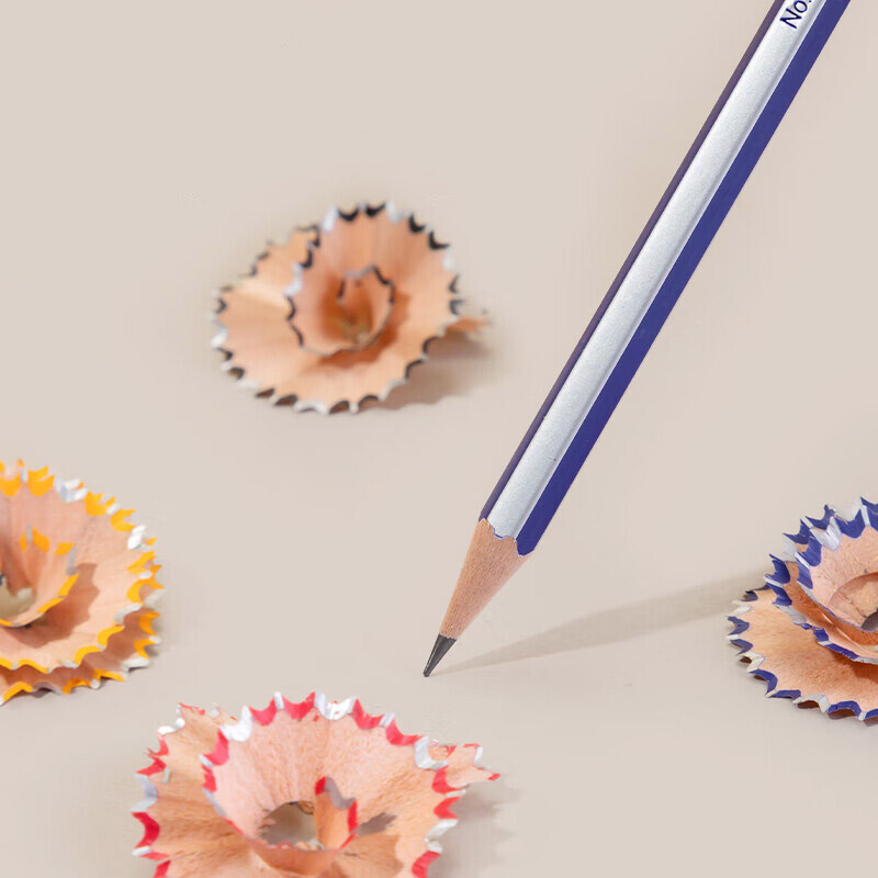 Deli 10kom/set drvena olovka s gumicom za djecu studente slikanje pisanje školski ured kućni pribor HB 2B olovka