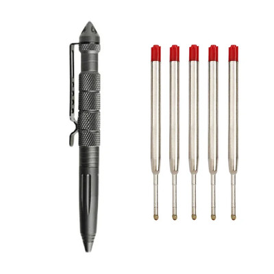 Химикалки за тактическа отбрана Висококачествени 502 метални цветни канцеларски материали Ученически пособия Студентски гел мастило Офис аксесоари