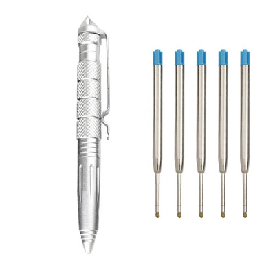 Химикалки за тактическа отбрана Висококачествени 502 метални цветни канцеларски материали Ученически пособия Студентски гел мастило Офис аксесоари