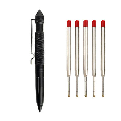 Химикалки за тактическа отбрана Висококачествени 502 метални цветни канцеларски материали Ученически пособия Студентски гел мастило Офис аксесоари