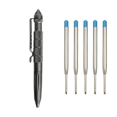 Химикалки за тактическа отбрана Висококачествени 502 метални цветни канцеларски материали Ученически пособия Студентски гел мастило Офис аксесоари