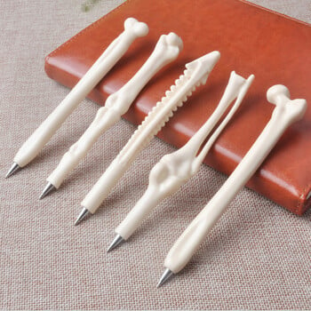 5 Piece Lytwtw\'s Creative Ballpoint Pen Human Bones Funny Σχολικά Προμήθειες Γραφείου Καινοτομία Παιδικά Δώρο Ανταμοιβή Χαριτωμένο Ανταλλακτικό Kawaii