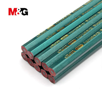 M&G standardne olovke 10 kom Black Hard 2B HB 2H Trokutasta poluga olovka pisaći pribor priroda drvena olovka za umjetničko slikanje