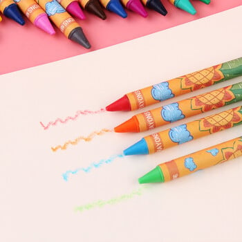 8/12/24PCS Crayon Paint Graffiti Coloring for Children Μαρκαδόροι χρώματος λαδιού παστέλ Σχολικά είδη Άπειρα χρώματα Kawaii Art