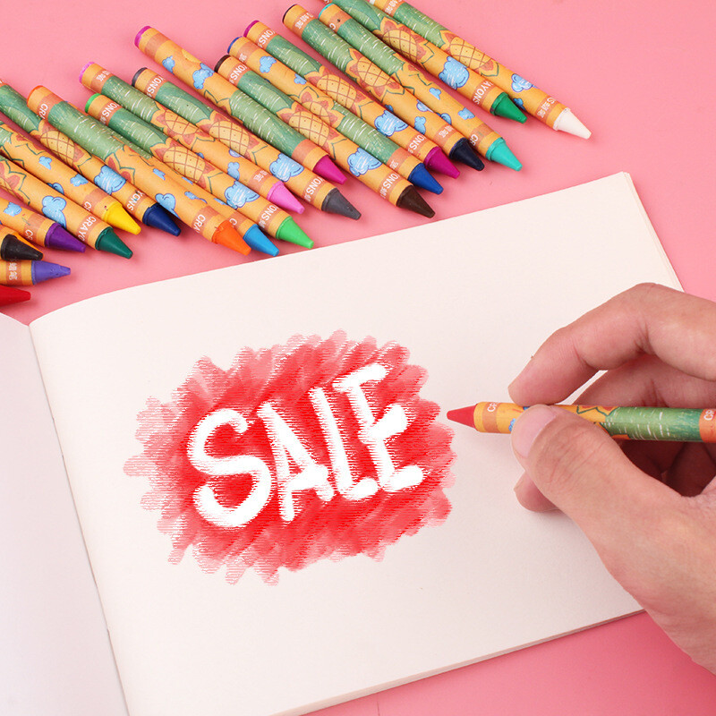 8/12/24PCS Boja u bojica Grafiti Bojanje za djecu Uljni markeri pastelnih boja Školski pribor Beskonačne boje Kawaii Art