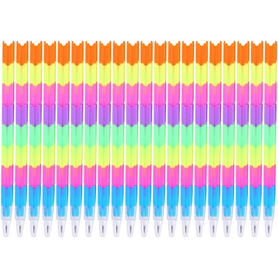 20 kom. Olovke u boji Plastični crteži Dječje Praktično slaganje Fleksibilno Rastavljanje Učenik