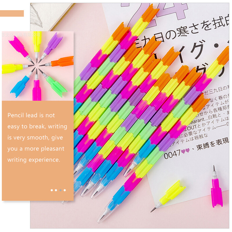 20 kom. Olovke u boji Plastični crteži Dječje Praktično slaganje Fleksibilno Rastavljanje Učenik