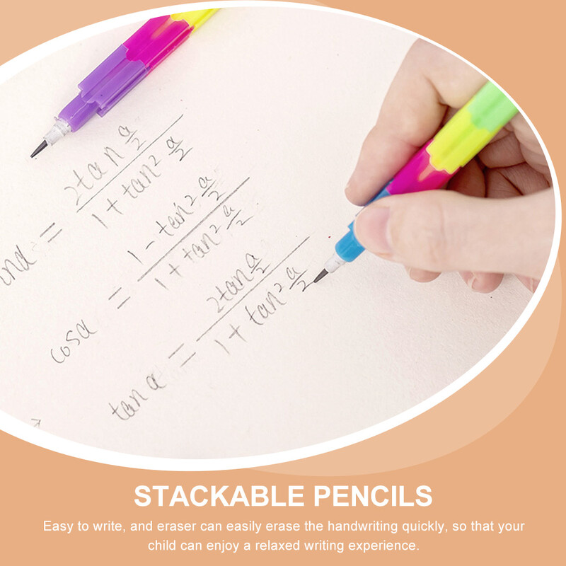 20 kom. Olovke u boji Plastični crteži Dječje Praktično slaganje Fleksibilno Rastavljanje Učenik