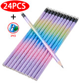 Изкуство Канцеларски материали за рисуване Молив Фантазия Звездно небе Дървени моливи HB Ученически скици Инструмент за рисуване Училищни канцеларски материали