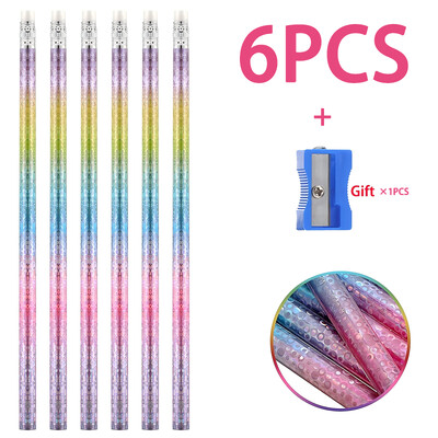 Изкуство Канцеларски материали за рисуване Молив Фантазия Звездно небе Дървени моливи HB Ученически скици Инструмент за рисуване Училищни канцеларски материали