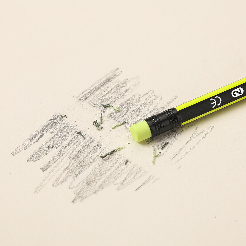 12kom HB grafitne olovke s trokutastim držačem, otporne na lomljenje, lako se oštre za pisanje, skiciranje, crtanje, crtanje, školski pribor