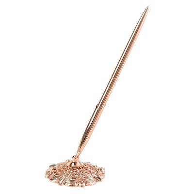 Lagana kreativna olovka za vjenčanje s metalnim postoljem za olovke Luksuzna stolna kemijska olovka za potpisivanje za poslovne događaje u kućnom uredu