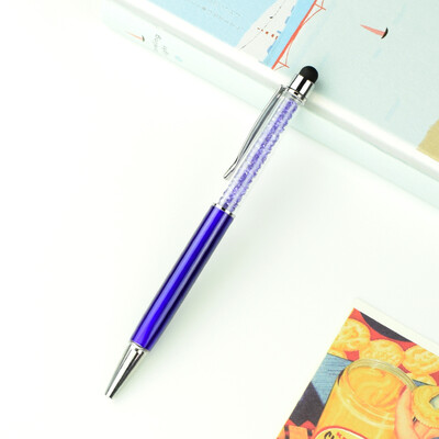 Персонализирано ЛОГО Diamond Метална химикалка Персонализирано лазерно гравиране Име Училищен учител Подаръци Химикалки за сензорен екран Офис консумативи