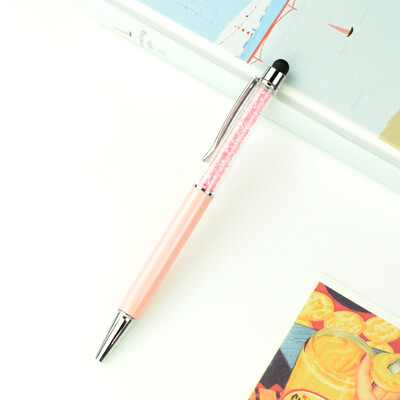 Персонализирано ЛОГО Diamond Метална химикалка Персонализирано лазерно гравиране Име Училищен учител Подаръци Химикалки за сензорен екран Офис консумативи