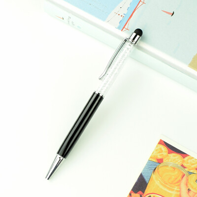 Персонализирано ЛОГО Diamond Метална химикалка Персонализирано лазерно гравиране Име Училищен учител Подаръци Химикалки за сензорен екран Офис консумативи