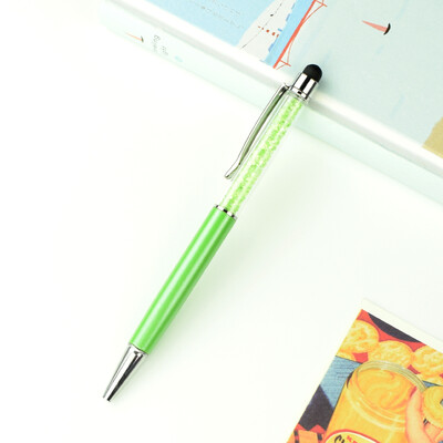 Персонализирано ЛОГО Diamond Метална химикалка Персонализирано лазерно гравиране Име Училищен учител Подаръци Химикалки за сензорен екран Офис консумативи