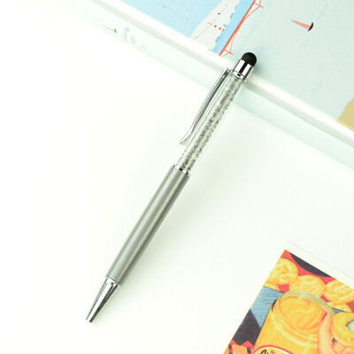 Персонализирано ЛОГО Diamond Метална химикалка Персонализирано лазерно гравиране Име Училищен учител Подаръци Химикалки за сензорен екран Офис консумативи