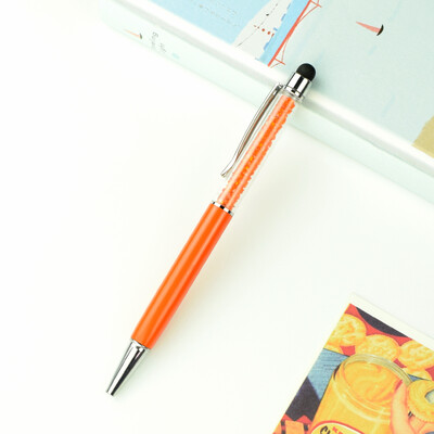 Персонализирано ЛОГО Diamond Метална химикалка Персонализирано лазерно гравиране Име Училищен учител Подаръци Химикалки за сензорен екран Офис консумативи