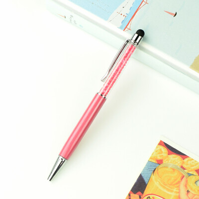 Персонализирано ЛОГО Diamond Метална химикалка Персонализирано лазерно гравиране Име Училищен учител Подаръци Химикалки за сензорен екран Офис консумативи