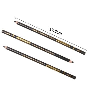 6/12 τμχ KALOUR Carbon Pencil Professional High gloss Pencil White/Black Colorful Carbon Sketch Pencil Art Drawing Tools Supplies