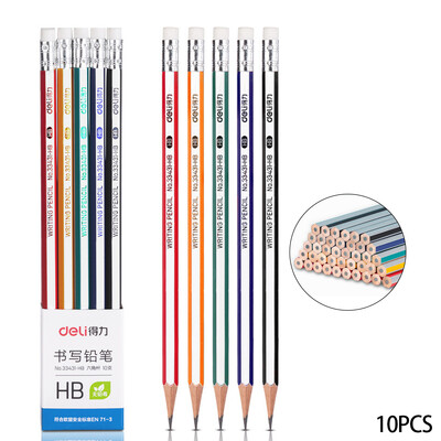 2B HB set drvenih olovaka s gumicom za učeničko crtanje Olovka za pisanje Djeca koja uče Olovka za školski pribor