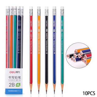 2B HB set drvenih olovaka s gumicom za učeničko crtanje Olovka za pisanje Djeca koja uče Olovka za školski pribor