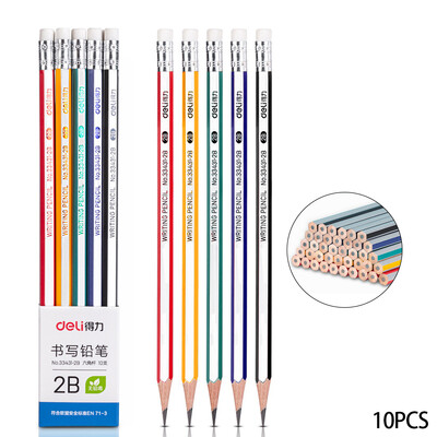 2B HB set drvenih olovaka s gumicom za učeničko crtanje Olovka za pisanje Djeca koja uče Olovka za školski pribor