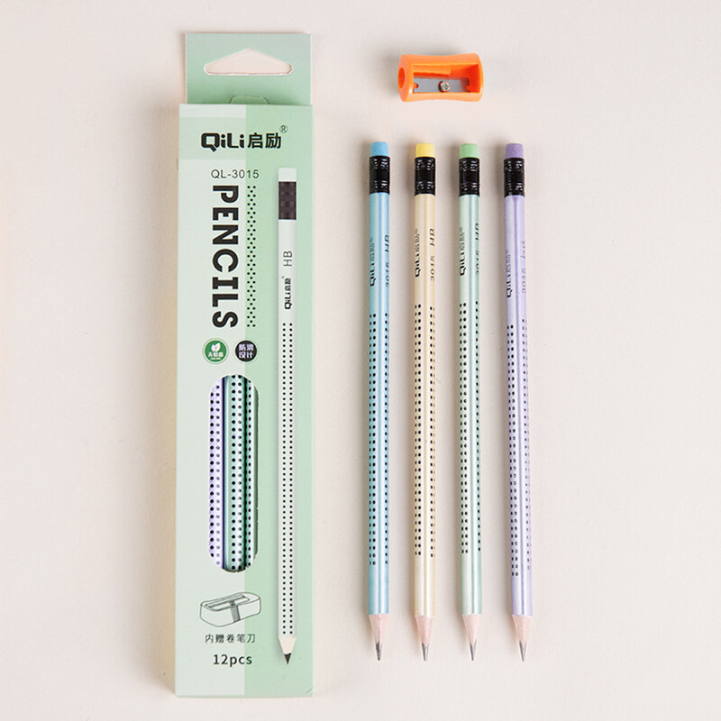 2B HB set drvenih olovaka s gumicom za učeničko crtanje Olovka za pisanje Djeca koja uče Olovka za školski pribor