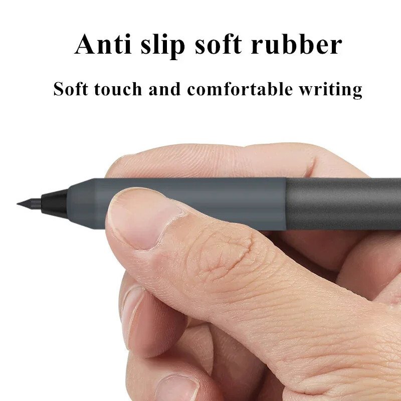 2Pcs HB Eternal mehaničke olovke + 10Pcs Refill Neograničeno pisanje bez tinte Olovke za umjetničke skice Slikarski pribor Uredski pribor