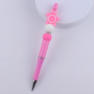 DIY kemijske olovke s perlama Životinja s crtanim crtama Koala Slon Silikonska olovka s perlama Šarena plastična višenamjenska kemijska olovka