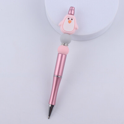 DIY kemijske olovke s perlama Životinja s crtanim crtama Koala Slon Silikonska olovka s perlama Šarena plastična višenamjenska kemijska olovka