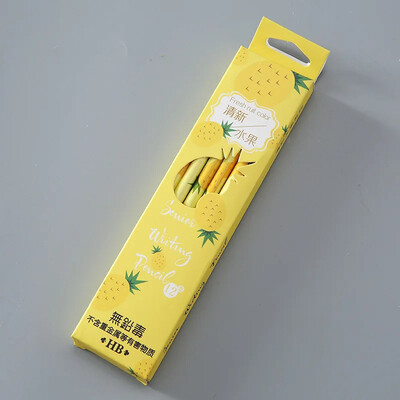 12Pcs/Set Kawaii Fruit HB olovka slatka jagoda Drvena olovka za crtanje s gumenom olovkom za skice Dječji školski uredski pribor Poklon